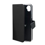 Celly Wally custodia per cellulare 16,8 cm (6.6") Custodia a borsellino Nero