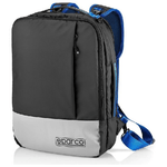 Celly Sparco SPBACKPACK borsa per laptop 39,6 cm (15.6") Zaino Nero, Blu, Grigio