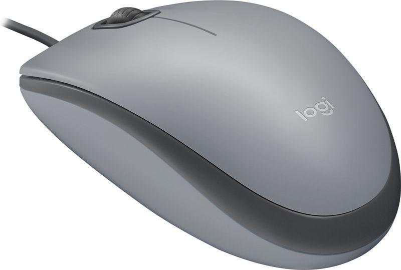 Logitech-M110-mouse-Ambidestro-USB-tipo-A-Ottico-1000-DPI