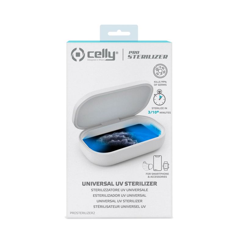 Celly-ProSterilizer2-Bianco-USB-254-nm-UV-C