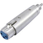Omnitronic 30226560 cavo adattatore RCA 3 pin XLR argento (30226560)
