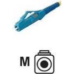 Corning UniCam - Connettore di rete - LC Single Mode (M) - Fibra ottica - 83/125 micron - Schermato - Blu