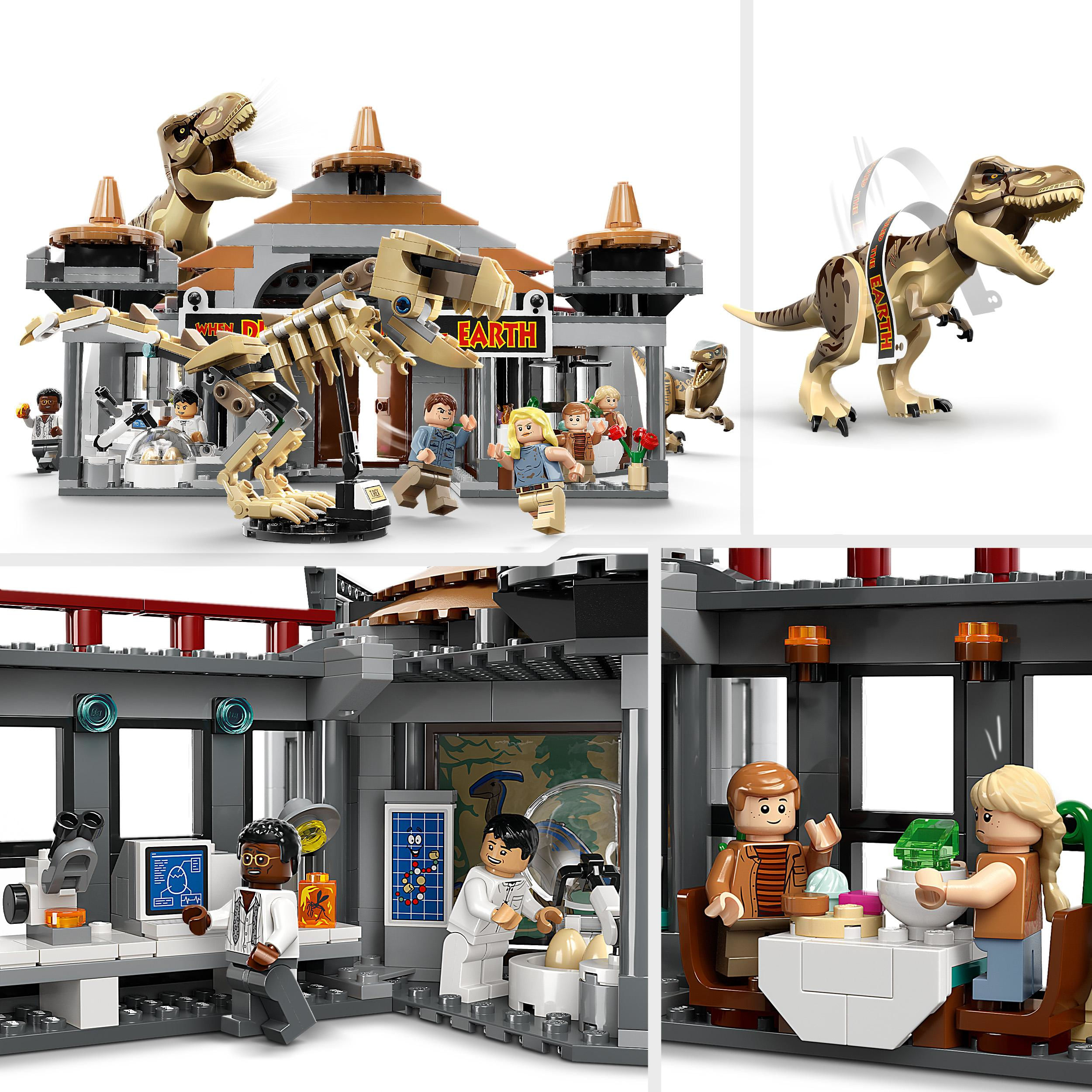 Lego Jurassic World Lego Battaglia Tra T Rex LEGO 10939 Jurassic