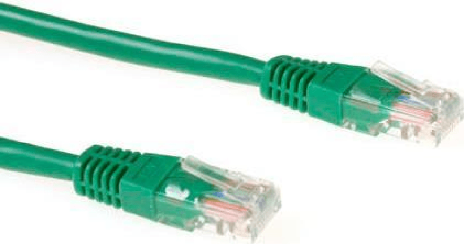 ACT IB8710 cavo di rete Verde 10 m Cat6 U/UTP (UTP)