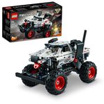 LEGO-Technic-42150-Monster-Mutt-Monster-Jam-Dalmata-Set--2-in-1-con-Pull-Back-Auto-Offroad-Monster-Truck-e-Camion-Giocattolo