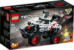 LEGO-Technic-42150-Monster-Mutt-Monster-Jam-Dalmata-Set--2-in-1-con-Pull-Back-Auto-Offroad-Monster-Truck-e-Camion-Giocattolo