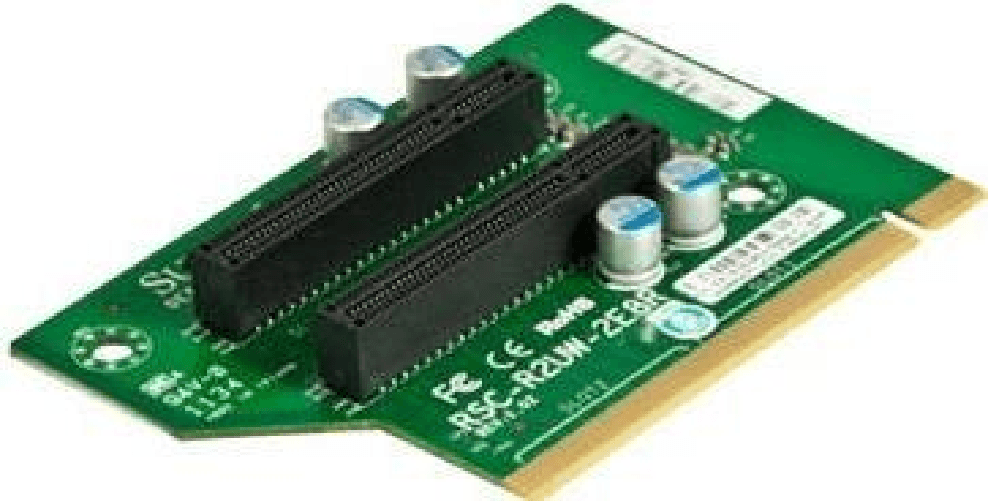 Supermicro  Super Micro Supermicro RSC R2UW-2E8R - Scheda riser - per SC113 TQ-600WB, TQ-R700WB, SC732 i-865B