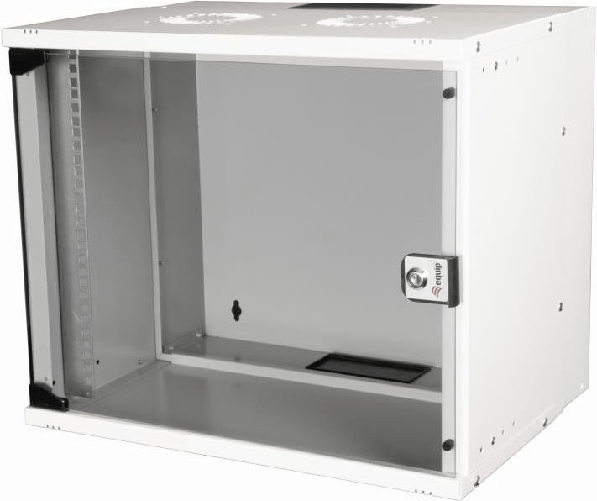 Equip Eco Mount 19' Schrank - 09HE - 540X400mm - RAL7035 Grau - Wandmontiertes Regal - 9U