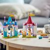 LEGO-Disney-Princess-43219-Castelli-Creativi-Set-con-Castello-Giocattolo-Belle-e-Cenerentola-Giochi-da-Viaggio-per-Bambini