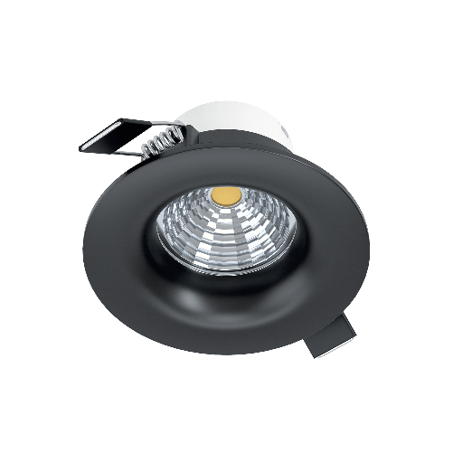 Faretto-Ad-Incasso-Moderno-Saliceto-Alluminio-Nero-Led-Integrato-6W-2700K-Ip20