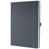 Quaderno-SIGEL-formato-A4-a-righe-grigio-ca.-DIN-A4-a-righe-grigio-scuro