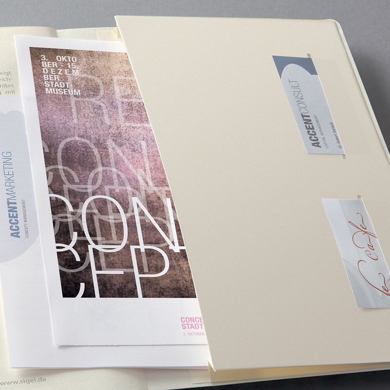 Quaderno-SIGEL-formato-A4-a-righe-grigio-ca.-DIN-A4-a-righe-grigio-scuro