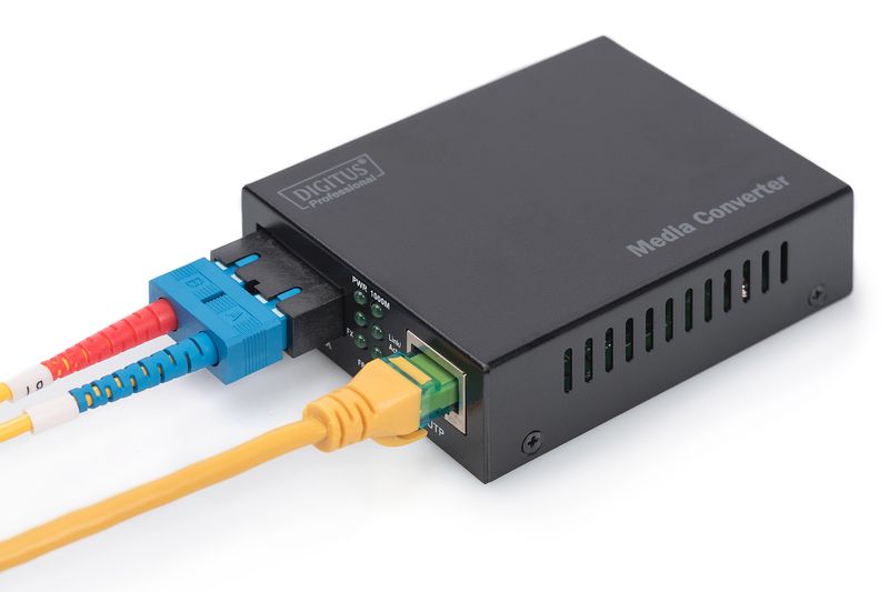 Digitus-Convertitore-Media-Gigabit-Ethernet--RJ45---SC