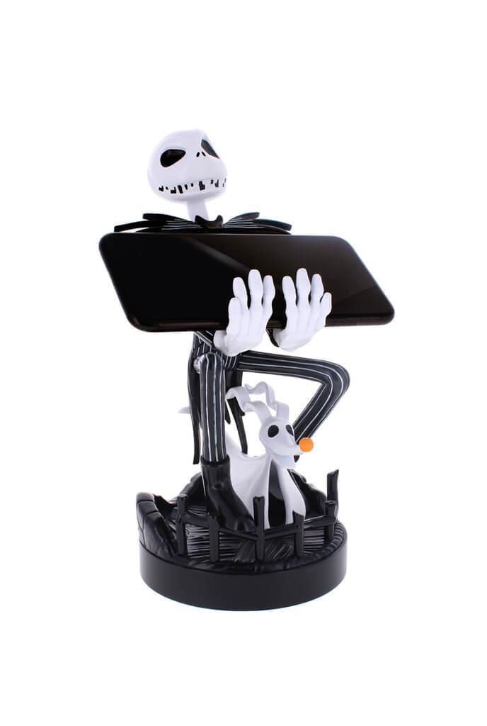Exquisite-Gaming-Cable-Guys-The-Nightmare-Before-Christmas--Jack-Skellington-Supporto-passivo-Controller-per-videogiochi-Telefono-cellulare-smartphone-Telecomando-Nero-Bianco
