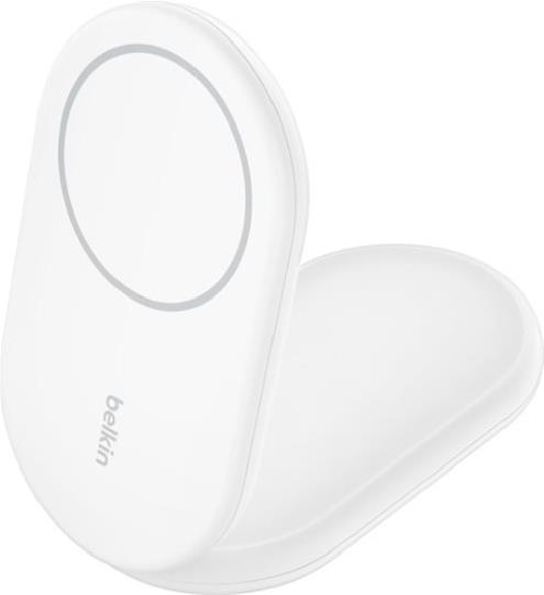 Belkin BoostCharge - Kabelloses Ladegert - magnetisch, faltbar, mit Qi2 + AC-Netzteil (WIB007VFWH)