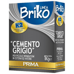 12 x linea briko cemento grigio da kg. 1