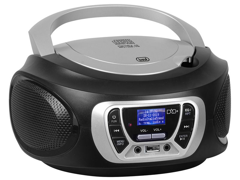 Trevi-CMP-510-DAB-Digitale-3-W-DAB-DAB--FM-Nero-Riproduzione-MP3