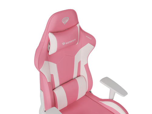 Genesis-Nitro-710-Gamer-Stol-Pink-Hvid