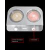 Unold-Doppio-Gelatiera-compressore-24-L-250-W-Acciaio-satinato-Bianco