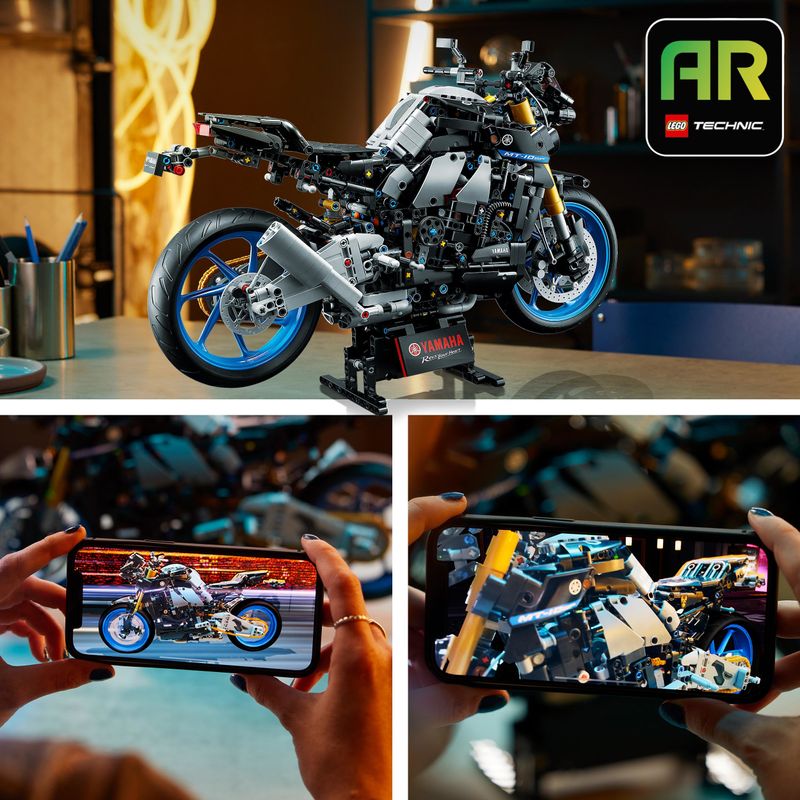 LEGO-Technic-42159-Yamaha-MT-10-SP-Modellino-Moto-per-Adulti-Replica-Motocicletta-con-App-AR-Regalo-per-Uomo-e-Donna