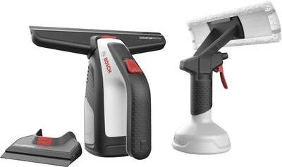 Bosch GlassVAC pulitore di finestra elettrico 0,1 L Nero, Rosso, Argento