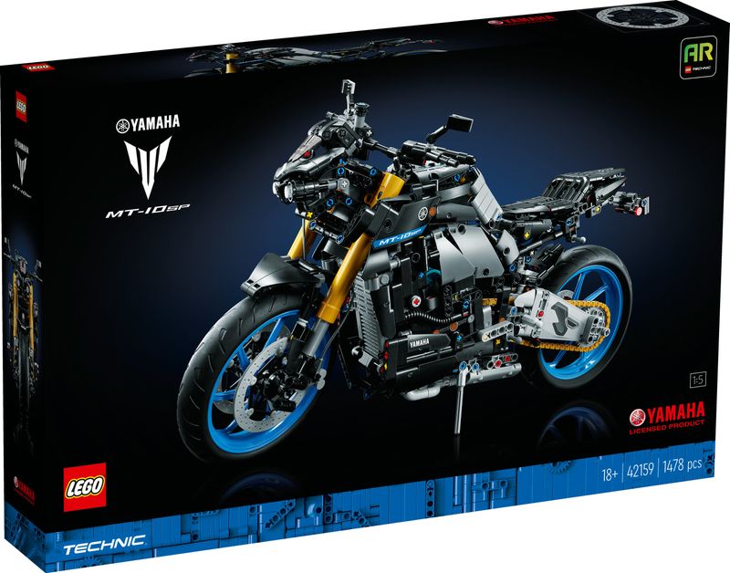 LEGO-Technic-42159-Yamaha-MT-10-SP-Modellino-Moto-per-Adulti-Replica-Motocicletta-con-App-AR-Regalo-per-Uomo-e-Donna