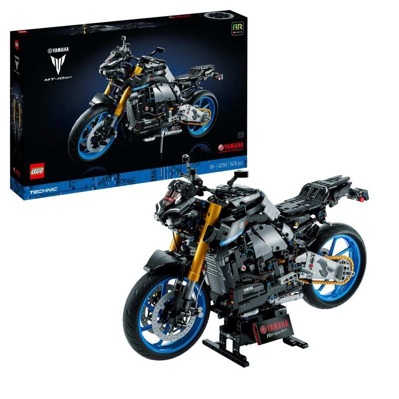 LEGO-Technic-42159-Yamaha-MT-10-SP-Modellino-Moto-per-Adulti-Replica-Motocicletta-con-App-AR-Regalo-per-Uomo-e-Donna
