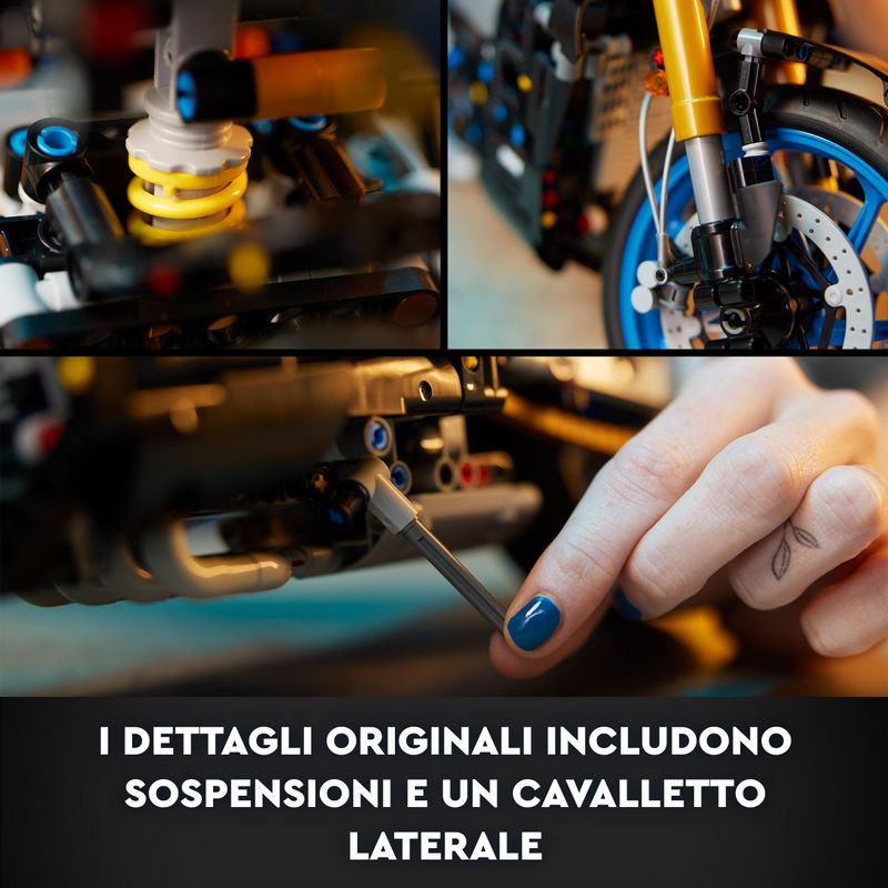 LEGO-Technic-42159-Yamaha-MT-10-SP-Modellino-Moto-per-Adulti-Replica-Motocicletta-con-App-AR-Regalo-per-Uomo-e-Donna