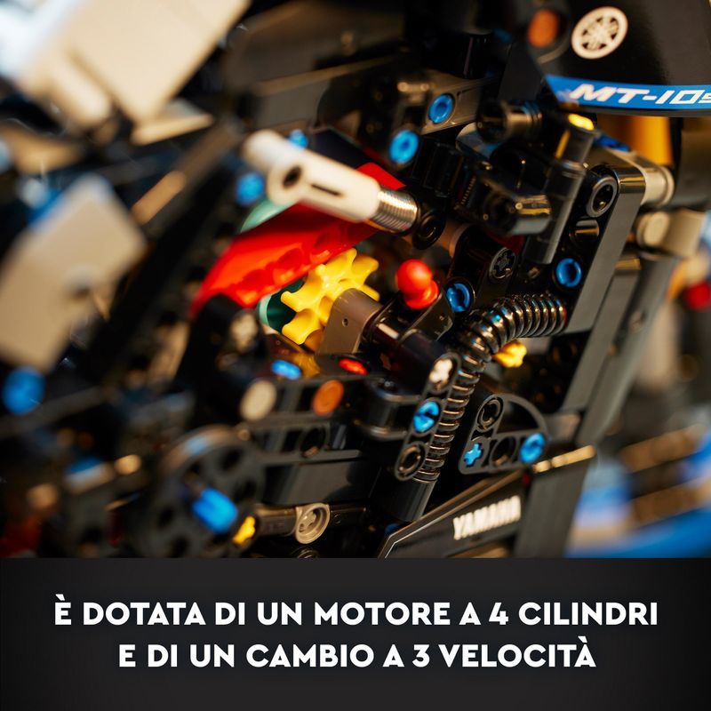 LEGO-Technic-42159-Yamaha-MT-10-SP-Modellino-Moto-per-Adulti-Replica-Motocicletta-con-App-AR-Regalo-per-Uomo-e-Donna
