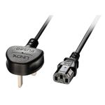 Lindy-30433-cavo-di-alimentazione-interno-2-m--2M-Uk-To-Iec-C13-Mains-Cable---Warranty-120M-