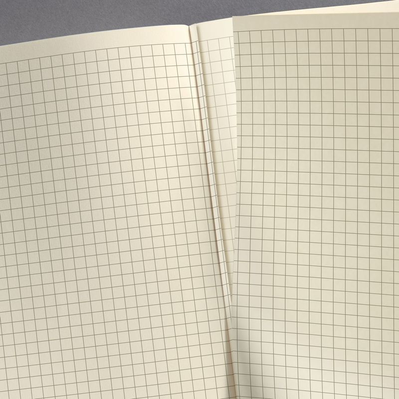 Quaderno-SIGEL-formato-A5-a-quadretti-rosso-ca.-DIN-A5-a-quadretti-rosso