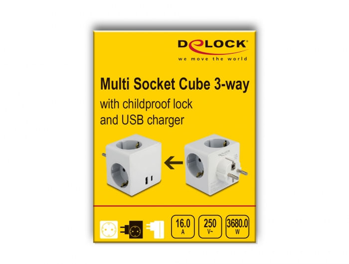 Cubo-portapresa-Delock-a-3-vie-con-blocco-di-sicurezza-per-bambini