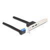 Staffa-per-slot-Delock-1-x-presa-USB-5-Gbps-su-palo-angolata-a-90-su-2-x-presa-USB-5-Gbps-Tipo-A-da-50-cm