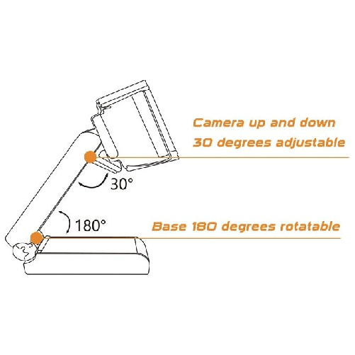 Conceptronic-AMDIS02B-webcam-5-MP-2592-x-1944-Pixel-USB-2.0-Nero