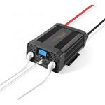 Technaxx TE20 adattatore e invertitore Auto 2000 W Nero (TECHNAXX POWER INVERTER 2000W - TE20)