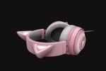 Razer-Kraken-Kitty-Auricolare-Cablato-A-Padiglione-Giocare-Grigio-Rosa