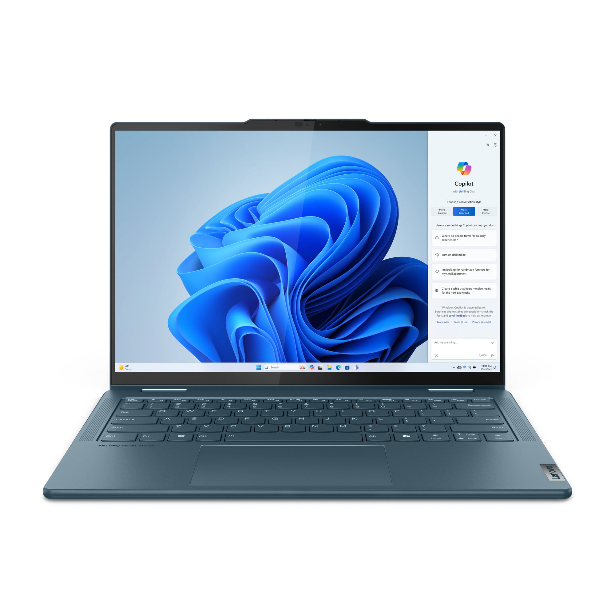 Lenovo Yoga 7 2-in-1 14IML9 Intel Core Ultra 5 125H Ibrido (2 in 1) 35,6 cm (14") Touch screen WUXGA 16 GB LPDDR5x