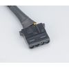 Prolunga-Molex-a-4-pin-con-manicotto---30-cm-nero
