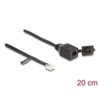 Delock-cavo-RJ12-da-spina-RJ12-a-presa-RJ12-con-cappuccio-sigillante-da-20-cm-nero