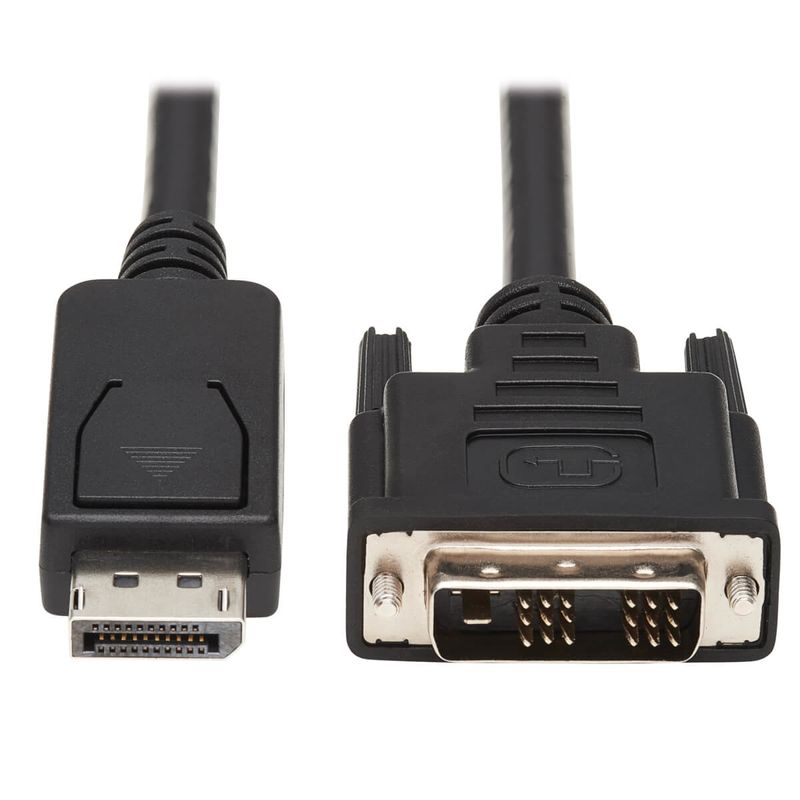 Tripp-Lite-P581-006-cavo-e-adattatore-video-183-m-DisplayPort-DVI-D-Nero-Bianco