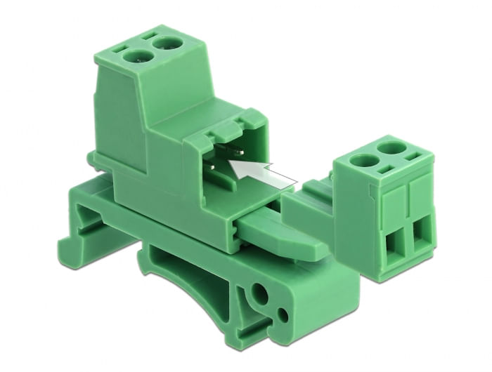 DeLOCK---Netzanschlussadapter-Kit---grA¼n--66078-