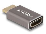 Delock-Adattatore-HDMI-maschio-a-femmina-8K-60-Hz-grigio-metallo