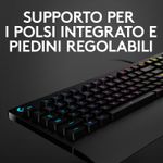 Logitech-G213-Prodigy-Tastiera-Gaming-Cablata-LIGHTSYNC-RGB-Tasti-Retroilluminati-Resistente-Agli-Schizzi-Tasti-Personalizzabili-Controlli-Dedicati-Multimediali-QWERTY-Layout-Italiano-Nero