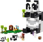 LEGO-Minecraft-21245-Il-rifugio-di-panda-giocattolo-della-casa-con-figurine-per-animali-e-scheletro