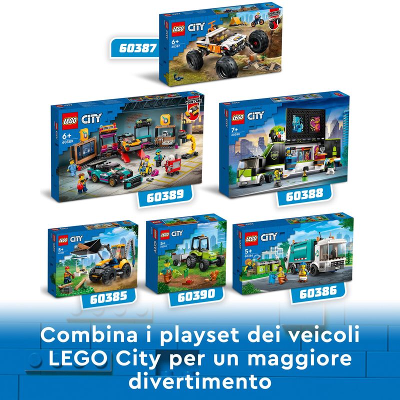 LEGO-60388-City-Camion-dei-Tornei-di-gioco-Set-con-Veicolo-Giocattolo-per-i-Fan-dei-Videogiochi-e-di-eSport-Idee-Regalo-per-Bambini-e-Bambine