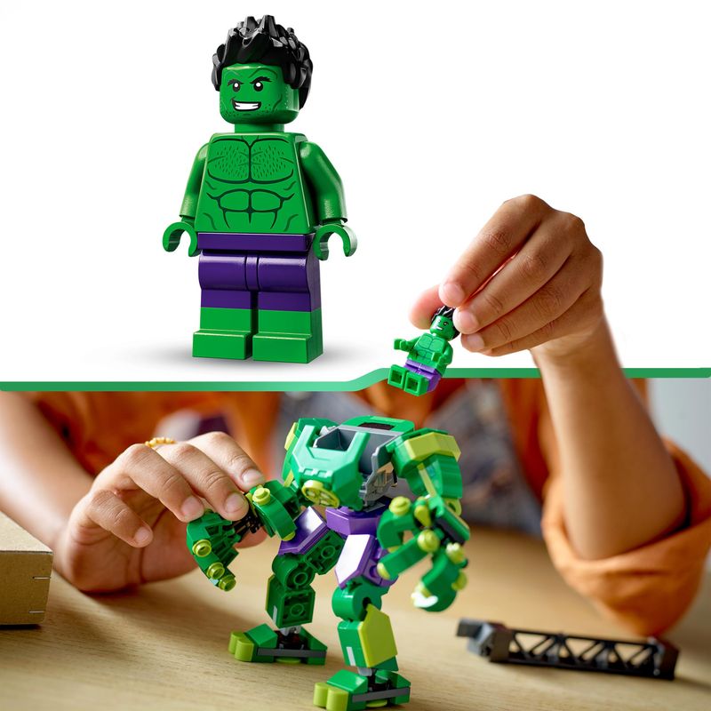 LEGO-76241-Marvel-Armatura-Mech-Hulk-Set-Action-Figure-Supereroe-Avengers-Idea-Regalo-di-Compleanno-Modellino-da-Costruire-Giochi-per-Bambini-e-Bambine-dai-6-Anni