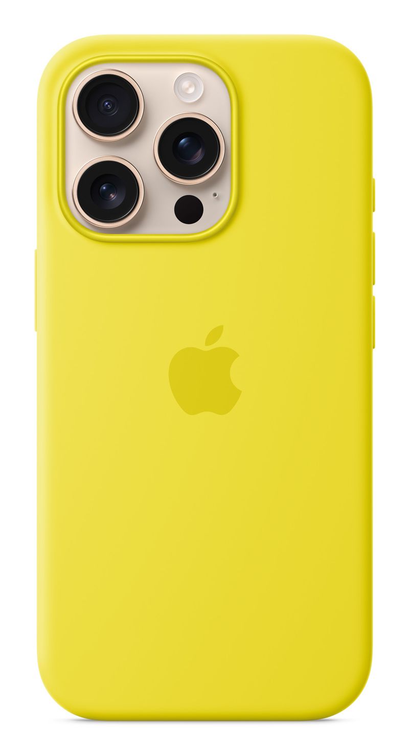 Apple-Custodia-MagSafe-in-silicone-per-iPhone-16-Pro---Giallo-carambola