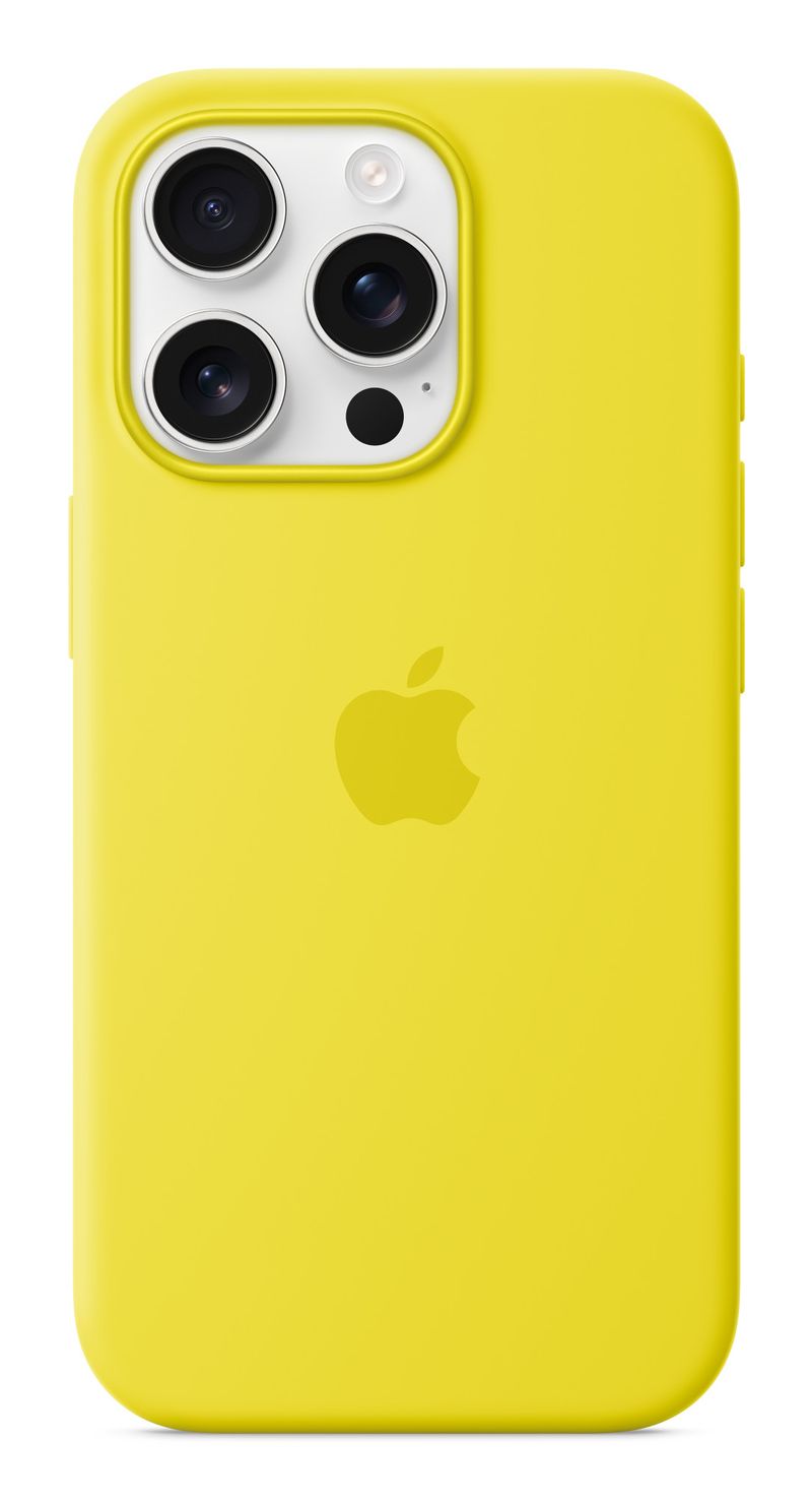 Apple-Custodia-MagSafe-in-silicone-per-iPhone-16-Pro---Giallo-carambola