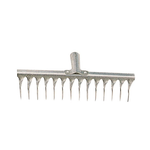 Rastrello aereatore zincato 16 denti