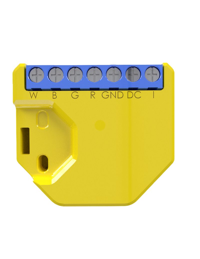 Shelly-RGBW2-Senza-fili-Blu-Giallo